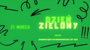 plakat "Dzień zielony"